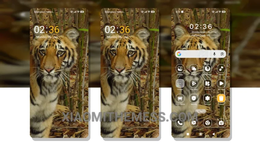 Camouflage King: Dark Mode Elegance for Xiaomi and HyperOS