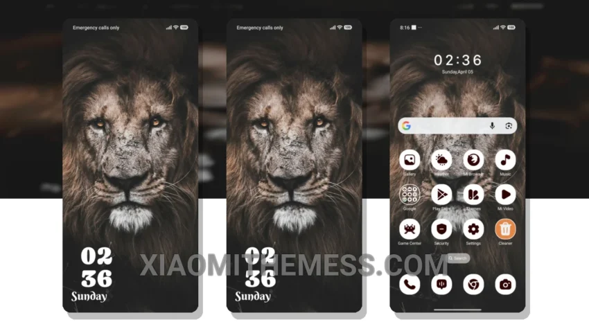 Golden Roar HyperOS Theme: The Elegant Pastel Aesthetic for Xiaomi