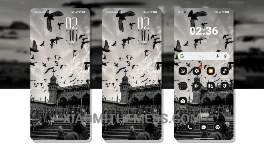 Monochrome: The Elegant Dark Mode HyperOS Theme for Xiaomi and Redmi Phones