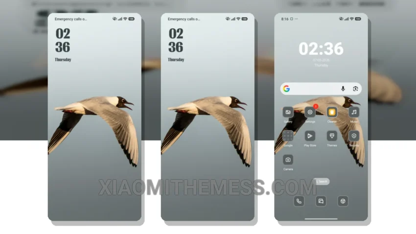 Peak HyperOS Theme for Xiaomi and Redmi Phones: Minimal Vibrant Design