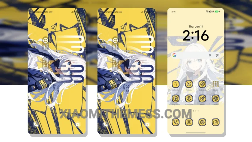 Sunny Bloom HyperOS Theme for Xiaomi and Redmi Phones