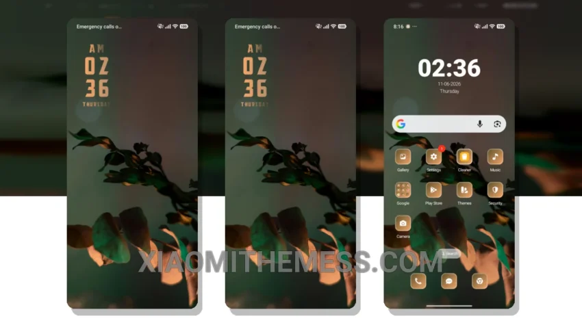 Green Plant Theme: Nature-Inspired HyperOS Theme With a Unique Minimalist Twist