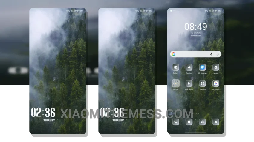 Foggy MTZ Theme: A Minimalist Masterpiece for Xiaomi Devices