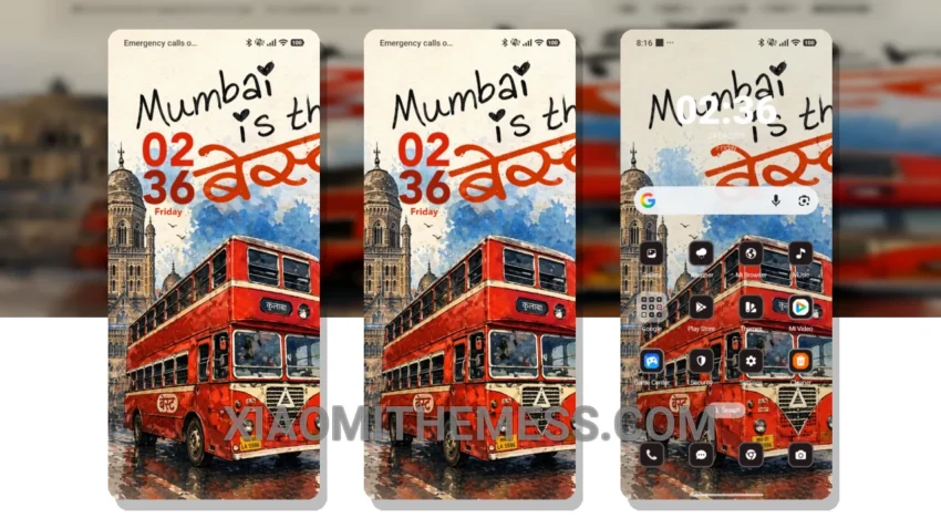 Timeless Charm of Vintage Bombay HyperOS Theme for Xiaomi and Redmi Phones