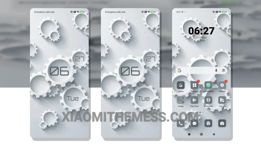 Clean Machine HyperOS Theme: The Elegant Minimalist Design for Xiaomi and Redmi Devices