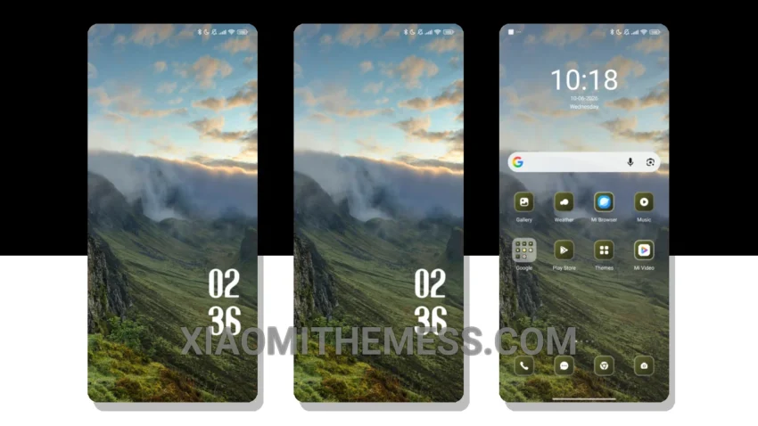 Sunrise HyperOS Theme for Xiaomi and Redmi Phones: Minimal Pastel Aesthetic