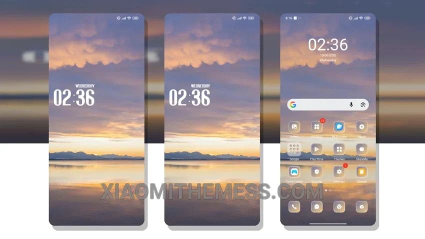 Experience Elegance with Sea View: A 120Hz Smooth Animation Masterpiece