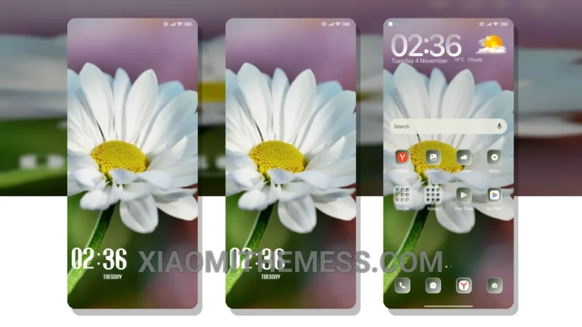Daisy HyperOS Theme for Xiaomi and Redmi Phones: Pastel Aesthetic Perfection