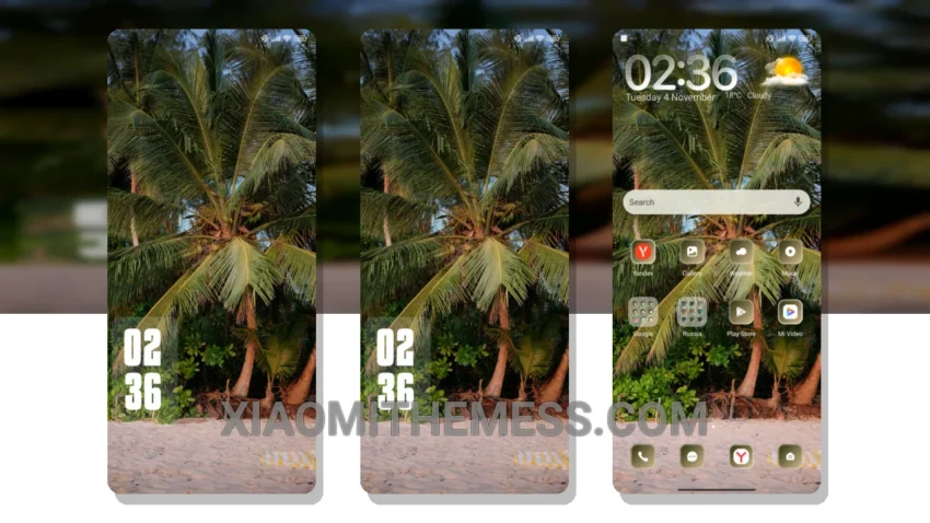 Elegant Simplicity: Beach Theme Transforms My Xiaomi 14 Ultra