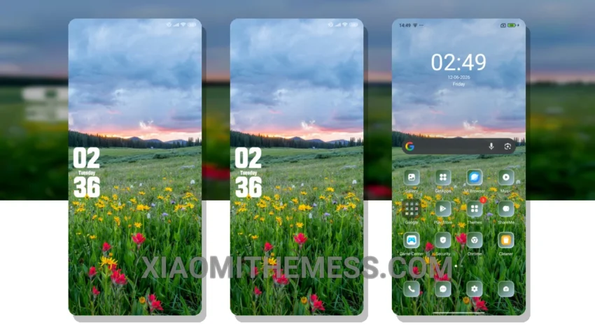 Apply Flowers MTZ Theme: The Ultimate iOS-Inspired Setup for HyperOS