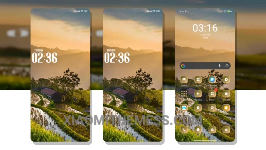 Trees MIUI Themes for Xiaomi and Redmi Devices