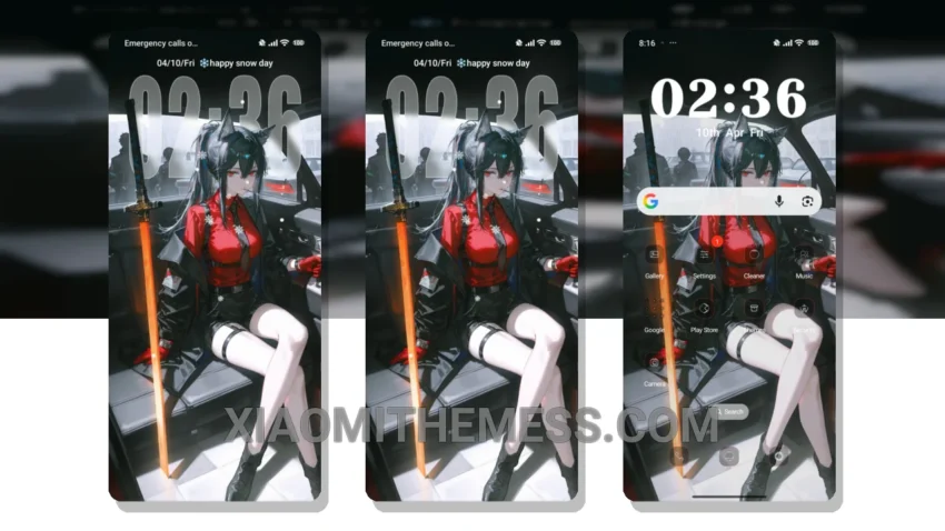 Mature Woman HyperOS Theme: A Perfect Blend of Minimalism and Customization for Xiaomi and Redmi Phones