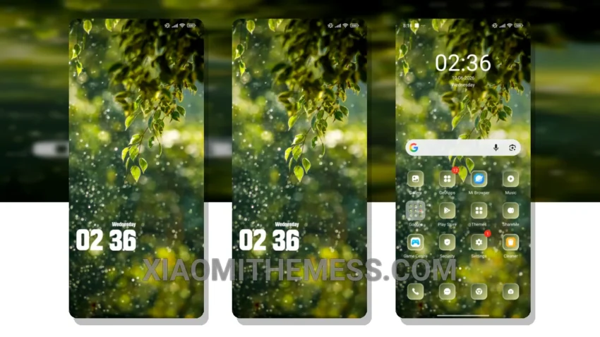 Drops Theme for Redmi Note Series: A Cyberpunk-Inspired HyperOS Theme