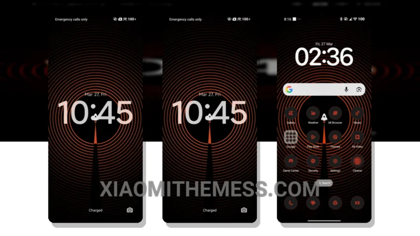 Moonlight Serenade MIUI Themes for Xiaomi and Redmi Devices