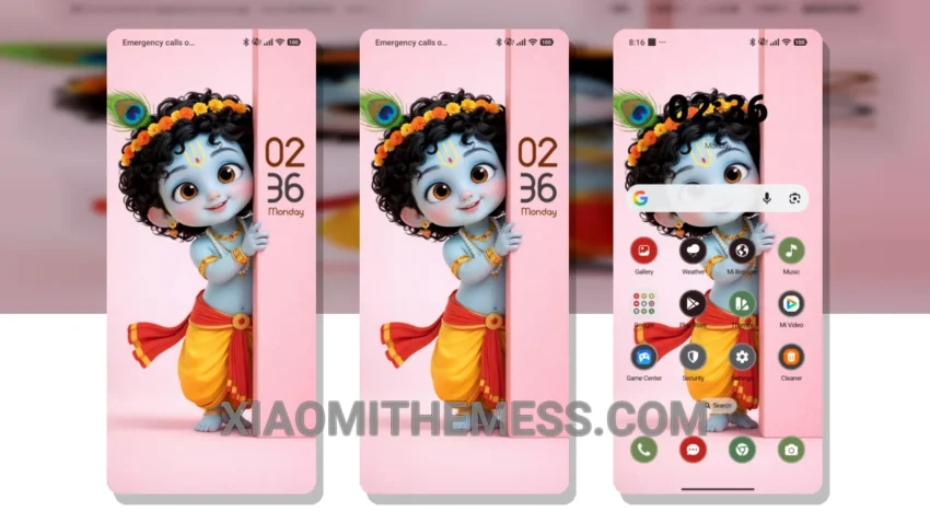 Natkhat Krishna HyperOS Theme: The Minimalist Xiaomi Masterpiece With a Unique Twist