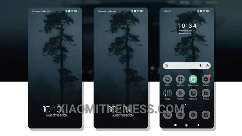 Night Sentinel MIUI Themes for Xiaomi and Redmi Devices