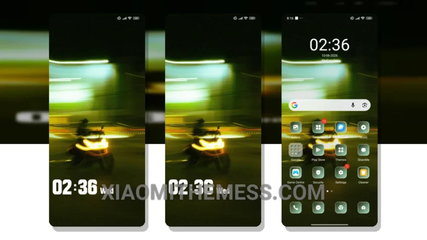Blurry Theme HyperOS Theme for Xiaomi and Redmi Phones