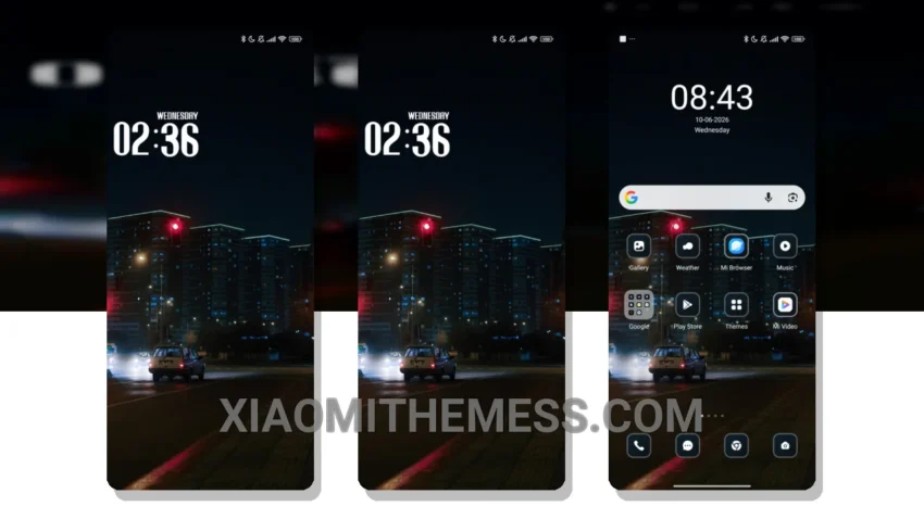 City Light HyperOS Theme for Xiaomi and Redmi Phones