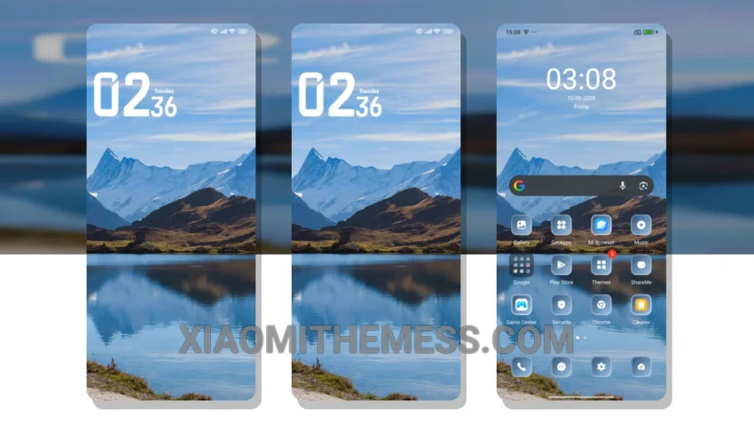 Lake Mountain: The Serene Pastel HyperOS Theme for Xiaomi Phones