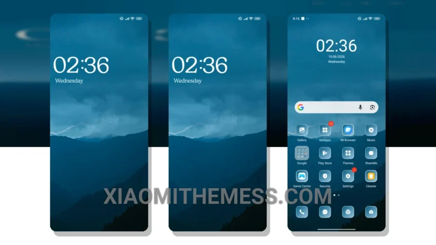 Sky Cloud: Pastel Minimalism for a Fresh Xiaomi Look