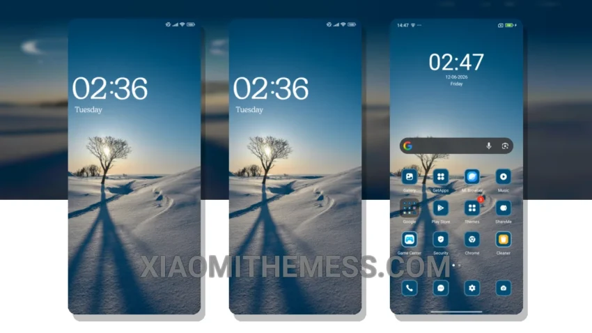 Snow: A Clean City-Vibe HyperOS Theme With a Unique Retro Twist