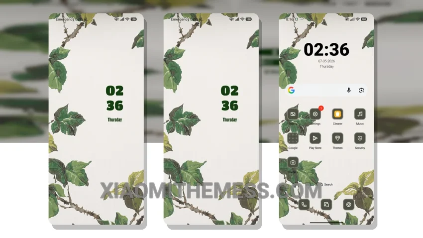 Pastel Texture HyperOS Theme for Xiaomi and Redmi Phones