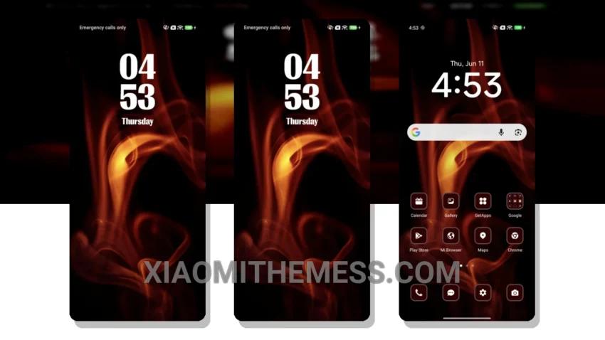 Smoke Theme: Sleek Pastel Aesthetic for Xiaomi
