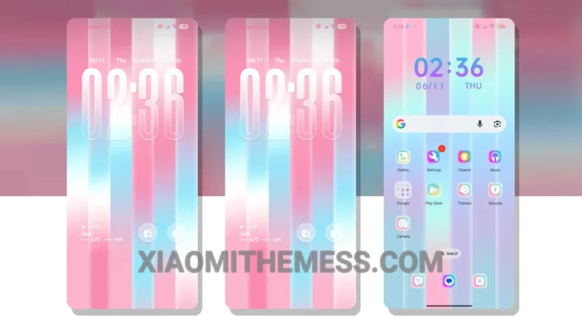 Elegant Pastel Aesthetic HyperOS Theme for Xiaomi and Redmi Phones