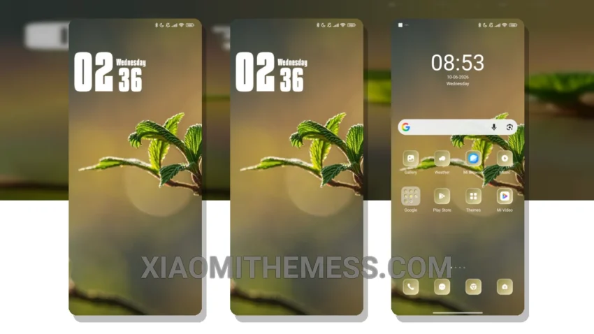 Leaves Theme: A Minimalist’s Dream for Xiaomi and Redmi Devices