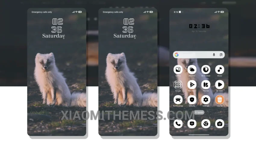 Snow Spirit MIUI Themes for Xiaomi and Redmi Devices