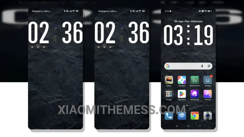 DarkStone HyperOS Theme for Xiaomi and Redmi Phones