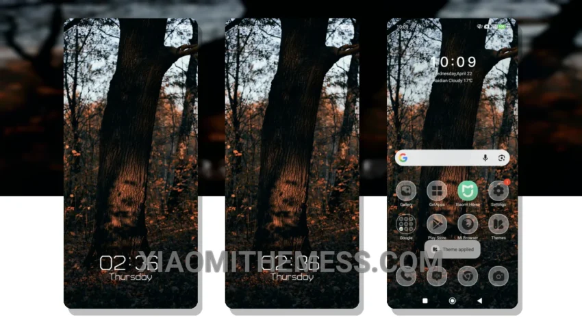 Lone Timber MIUI Themes for Xiaomi and Redmi Devices