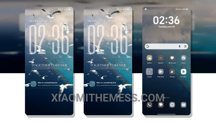 Poem of the Sky: A Minimal Aesthetic Theme for Xiaomi and Redmi Phones