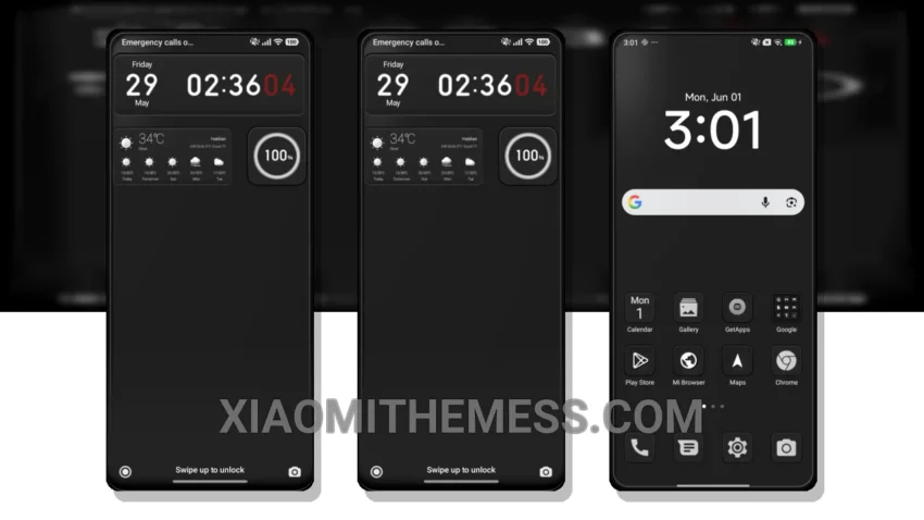 Hyper Grayish 3: Elegant Minimalism for Xiaomi and Redmi