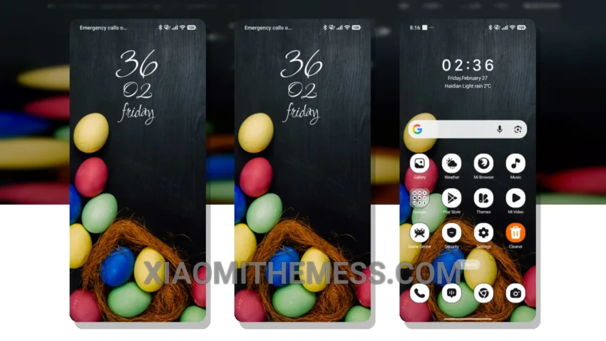 Easter Harmony: Soft Pastel Aesthetic for Xiaomi Devices