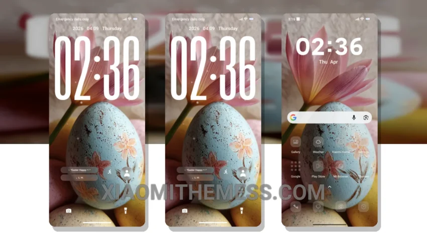 Easter Egg HyperOS Theme for Xiaomi and Redmi Phones